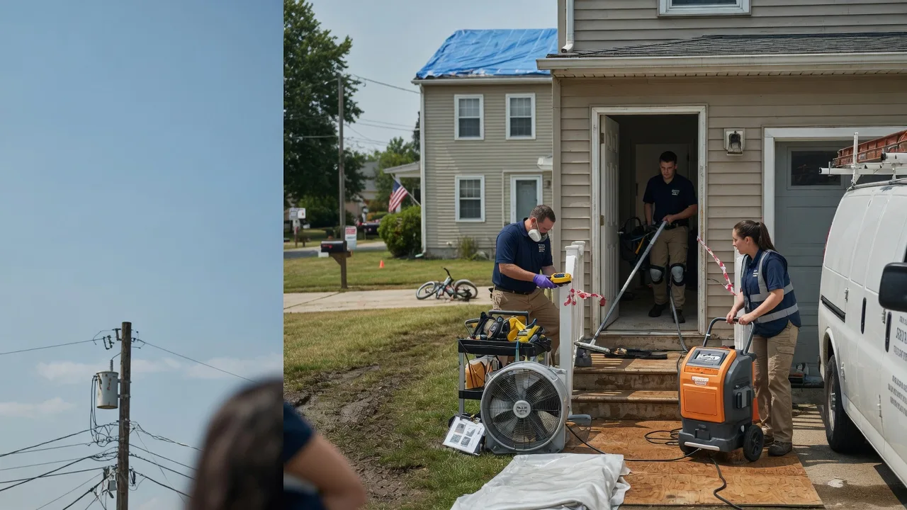 Water Damage Repair in Glenville, WV near me
